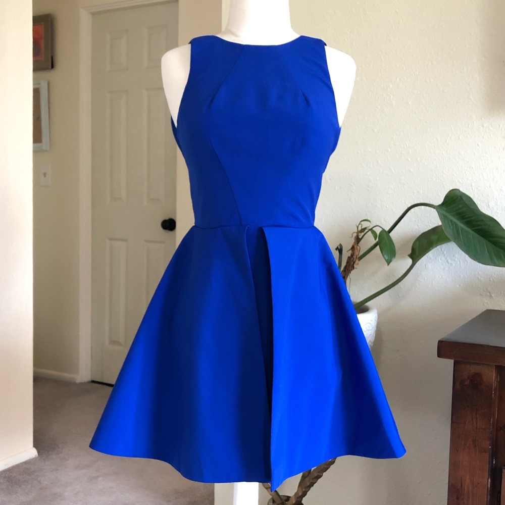 Keepsake the label Cobalt Blue party dress